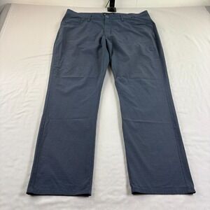 Travis Mathew Pants Mens 36x29 Blue Chino Golf Performance Tech Stretch